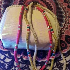 Shell & Wood Necklaces